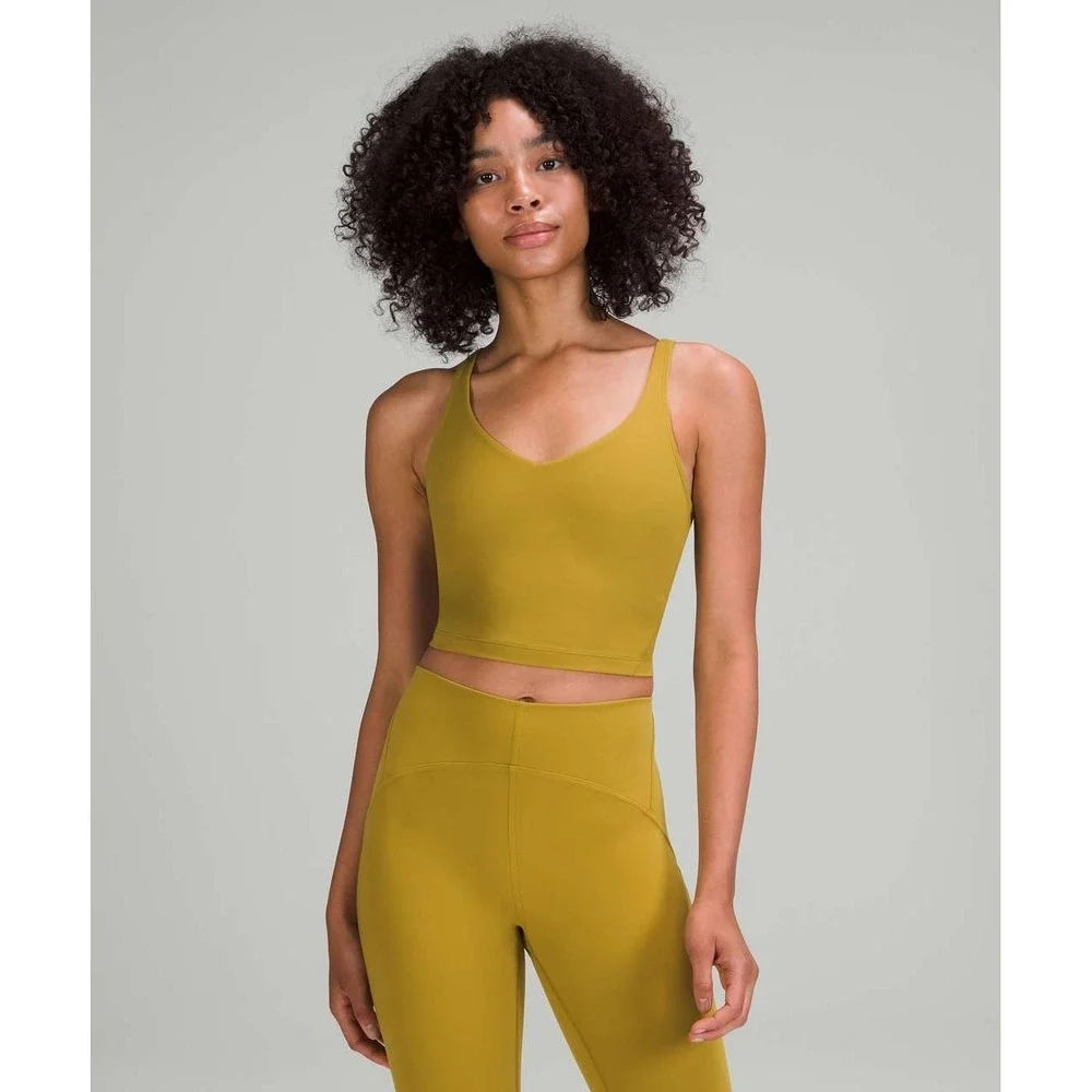Lululemon Align Nulu Tank Top Auric Gold Size‎ 2